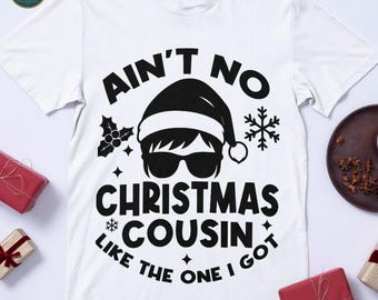 Funny Christmas Cousin SVG, Holiday Cut File for Cricut