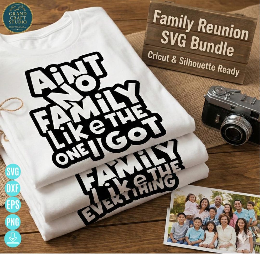 Family Reunion SVG Bundle – Funny Matching Family Shirts, Cricut ...