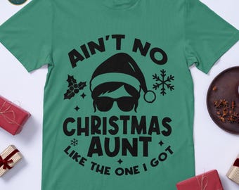 Funny Christmas Aunt SVG, Cricut Cut File (Digital Download)