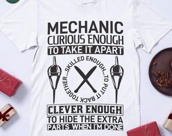 Mechanic SVG: Father's Day Funny Quote (Digital Download)