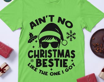 Christmas Bestie SVG, Funny Holiday Cut File