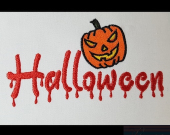 Embroidery Design, Halloween Embroidery,Halloween Pumpkin Design, Machine Embroidery