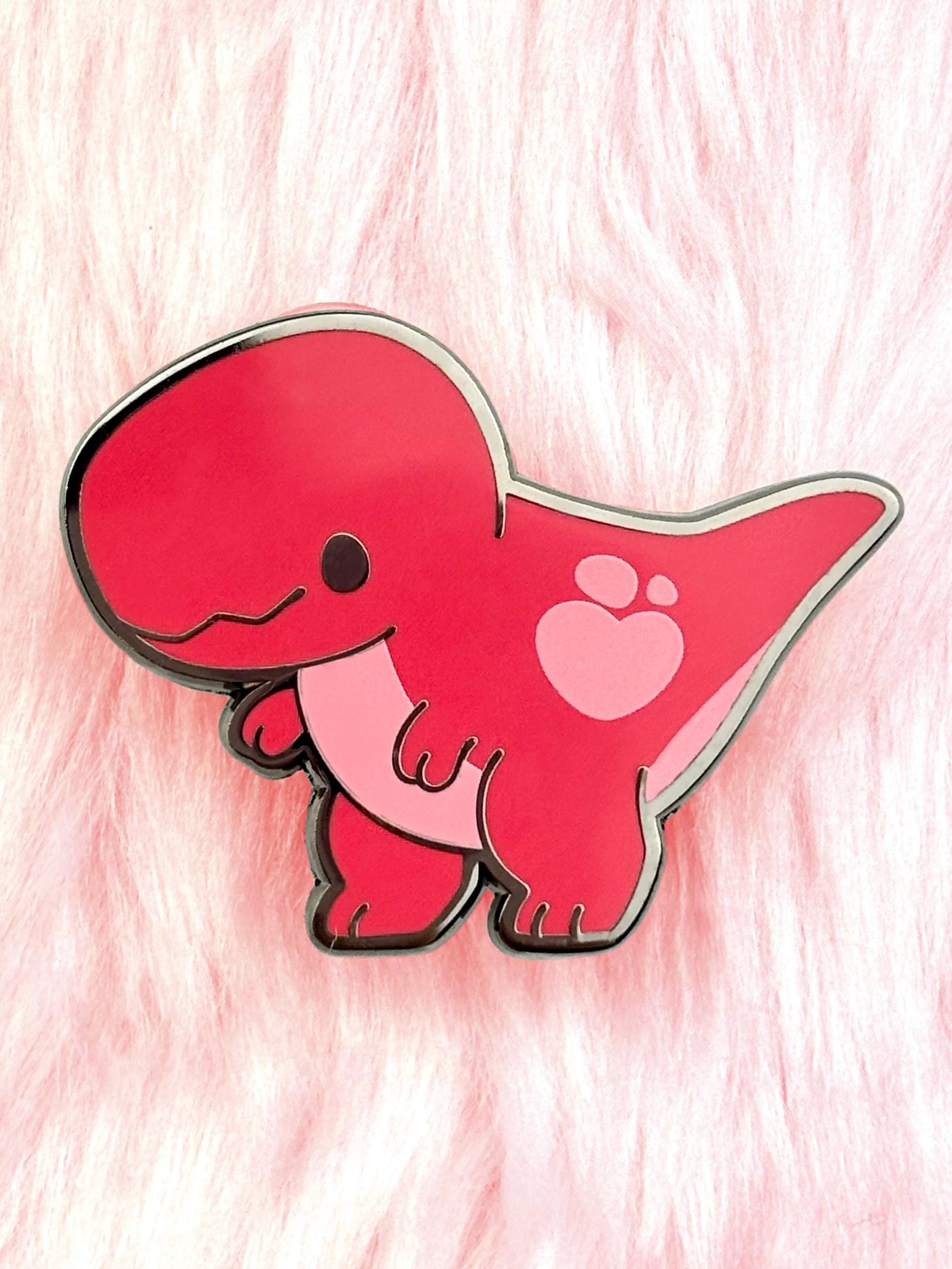 Emaille pin T-Rex dinosaurus Tyrannosaurus Rex vleesetende dinosaurus