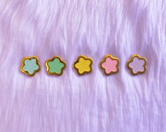 Mini Glitter Star Board Filler Hard Enamel Pins