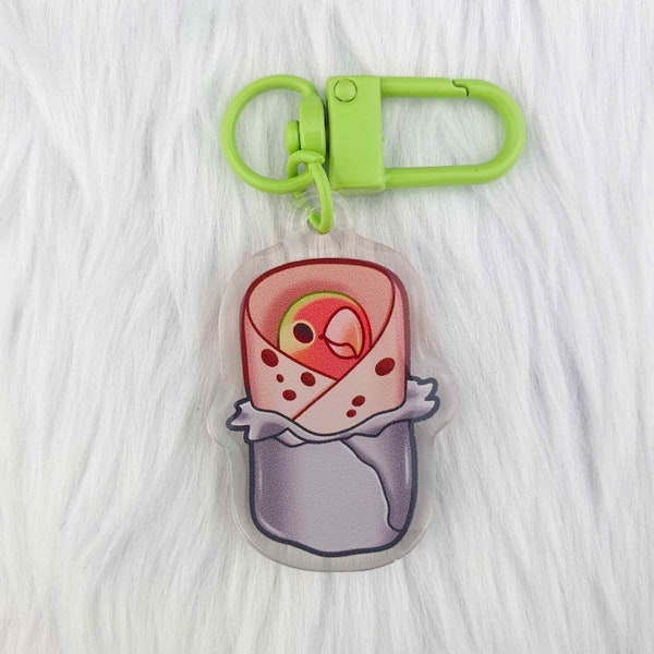 Bird Burrito Charm