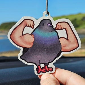Muscle Pigeon Air Freshener