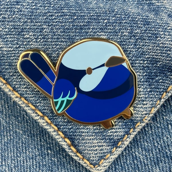 Splendid Fairy Wren Enamel Pin