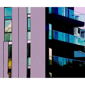 Purple Balconies