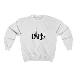 Paris, France Travel, Eiffel Tower Europe, Europe Vacation, Family Eurotrip, Romantic, Parisian, Crewneck Sweatshirt