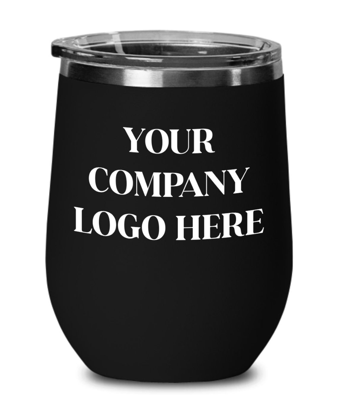 Custom Wine Glass Company Logo Personalized Gift Etsy