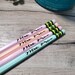Custom Affirmation Message Pencils; Motivational Pencils, #2 Pencils ...