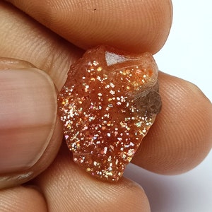 Natural Lattice Sunstone Rough Sunstone Gemstone Lattice Sunstone Raw For Jewelry Making Stone Raw Sunstone 8.80 Carat.