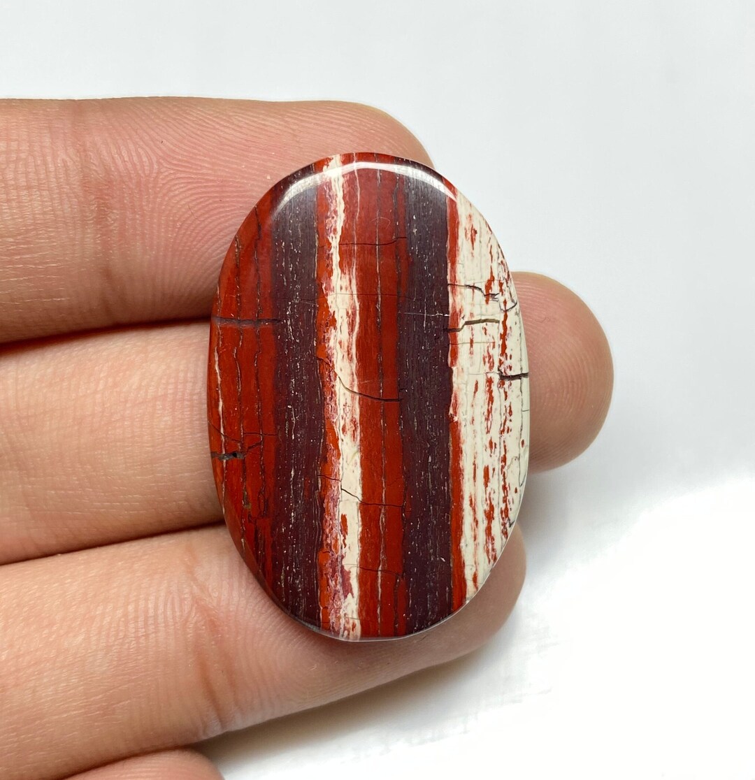 9x6mm Natural Snake Skin Jasper Column Rondelle Loose Beads – 15.5" Strand (YJWW280)