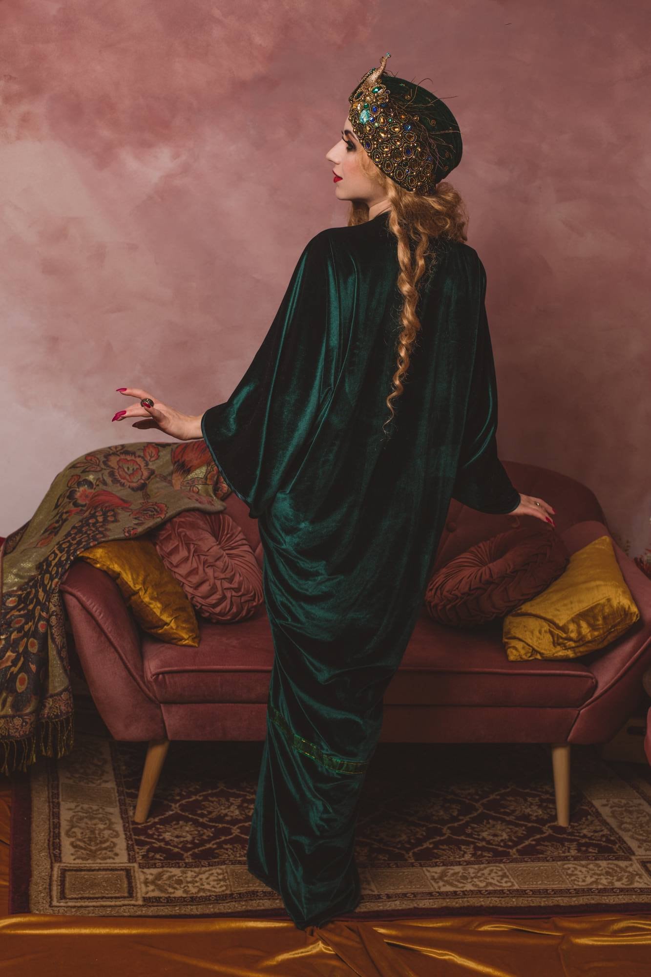 BABEYOND Robe Pailletté pour Femme-Gatsby Costume Set Années 1920 D