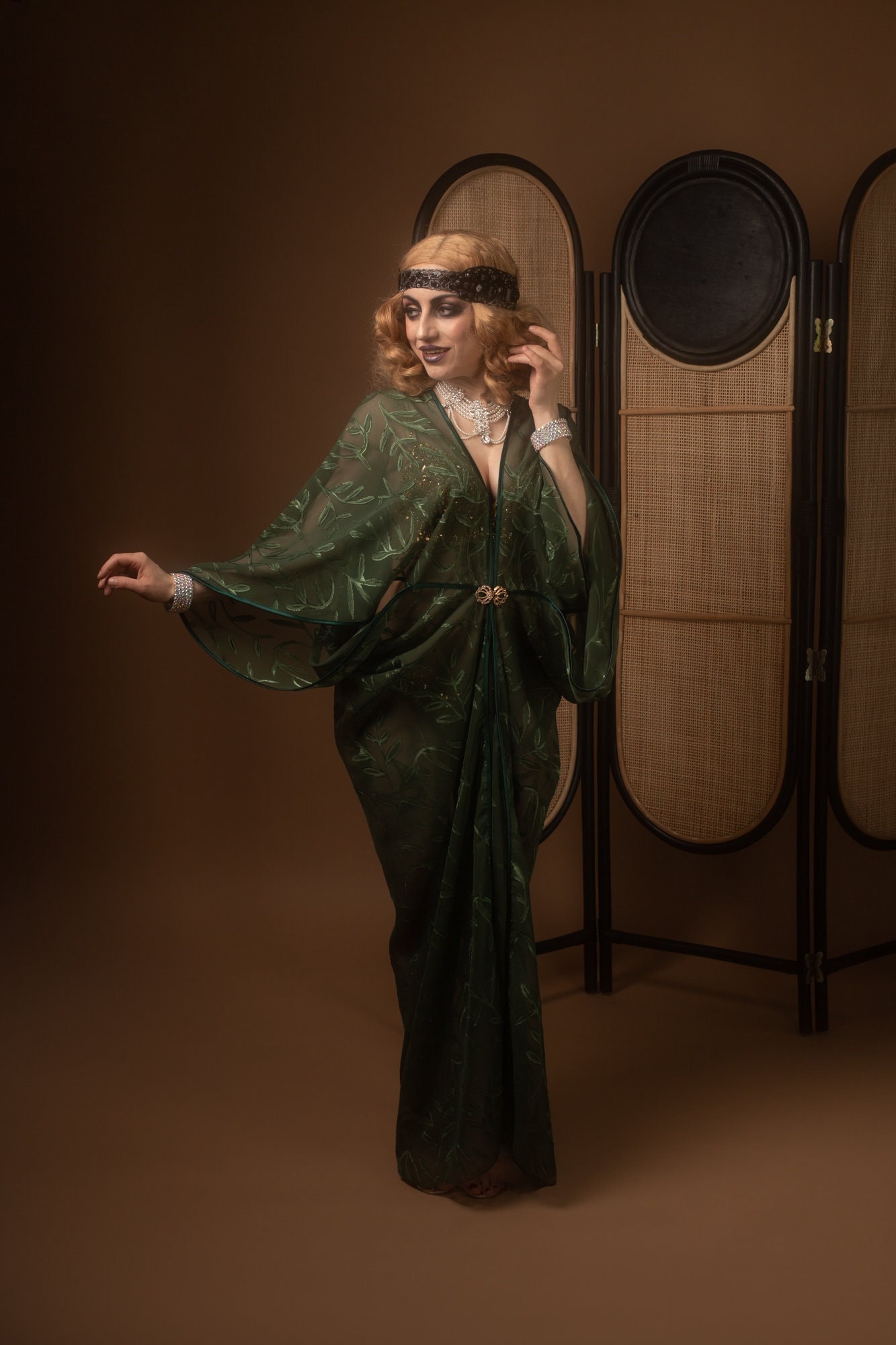 Robe de Cabaret Solide en Maille Y pour Femme, Costume de brev