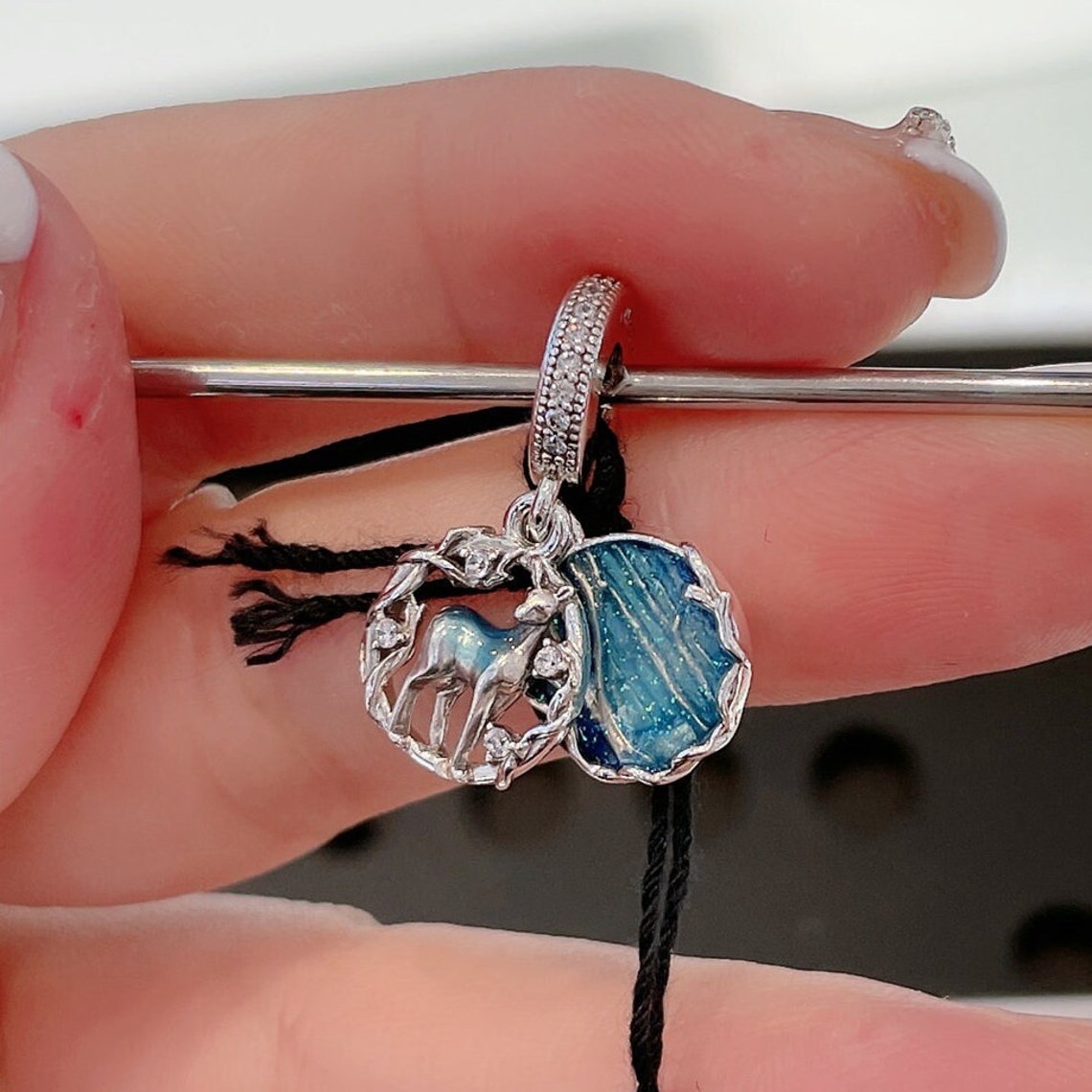 Charms for Pandora Bracelet Snape Doe Patronus Dangle Charm Etsy