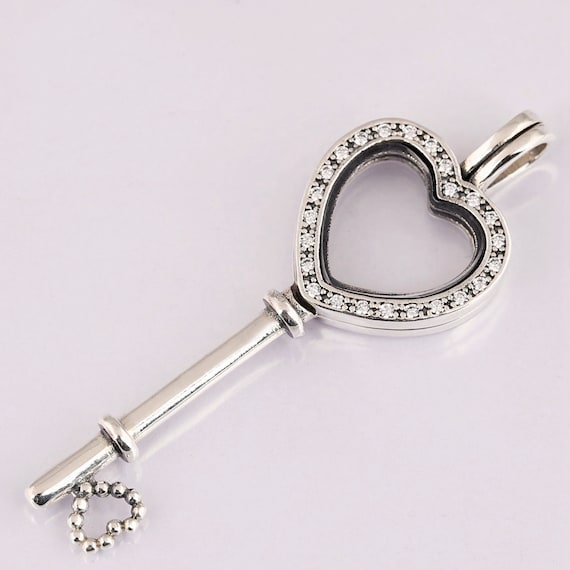 Pandora Charms Floating Heart Locket 