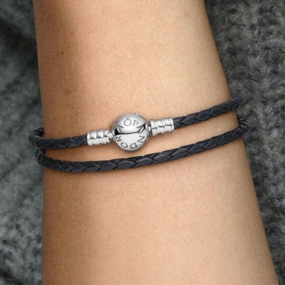 Pandora Double Leather Bracelet
