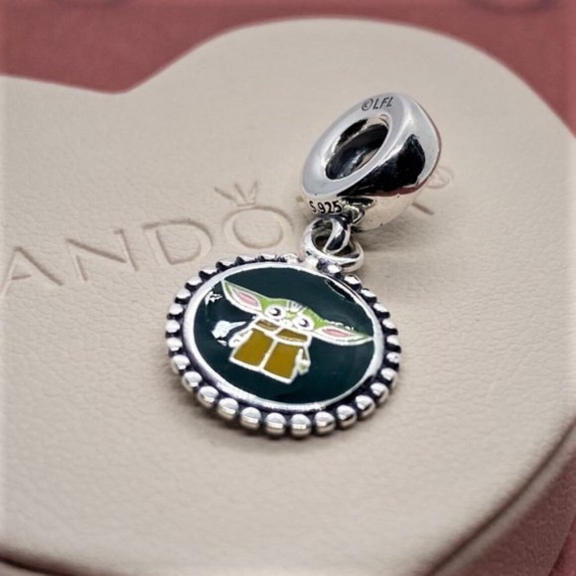 NEW Pandora Disney STAR WARS the Mandalorian Baby Yoda Dangle Etsy UK