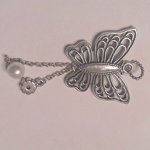 Pandora Sterling Silver Butterfly Charm 