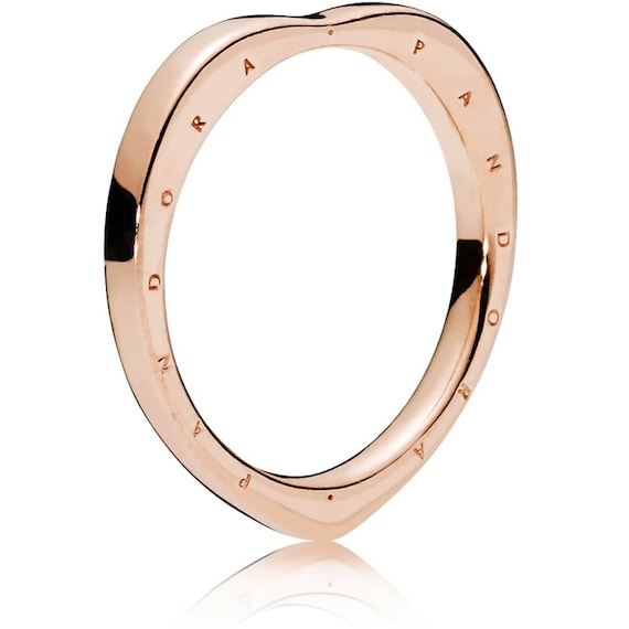 Pandora Rose Logo Heart Ring 187379 
