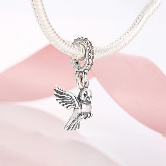 Pandora Dove of Peace Golden 791394CCZ regalo de - Etsy España