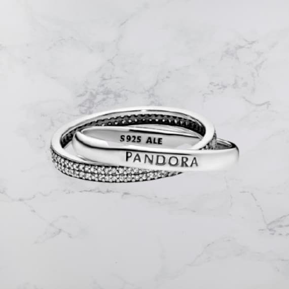 New Pandora Sterling Silver My Princess Stackable Ring -  Israel