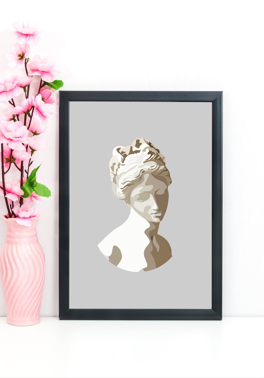 Aphrodite Venus Goddess of Love Bust Sculpture Print - Etsy UK