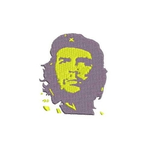 Che Guevara Machine Embroidery Digitized Design File / Instant Digital File Download