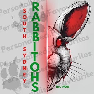 Logotipo do South Sydney Rabbitohs - personalizado