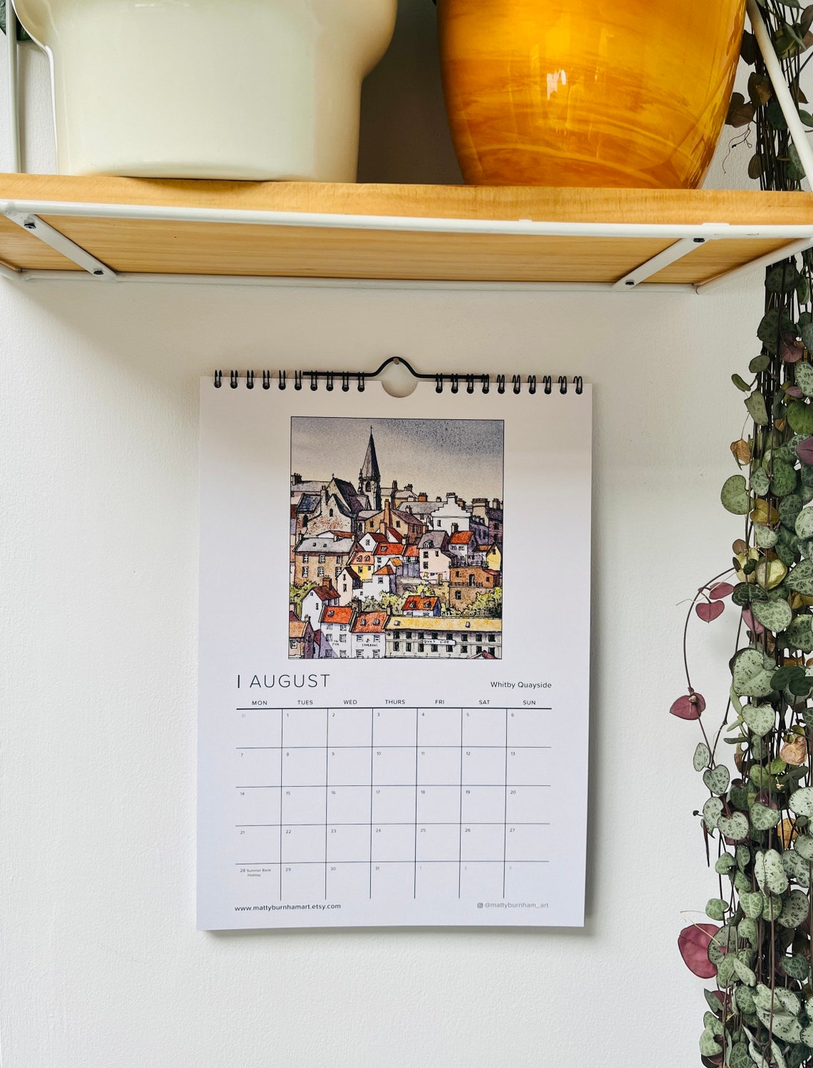 North Yorkshire 2023 Calendar Etsy