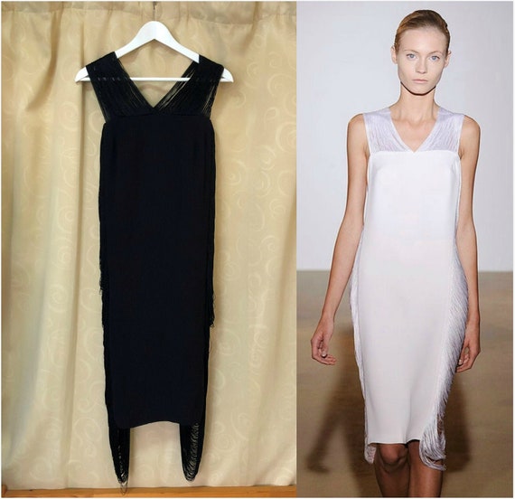Jil Sander fringe dress