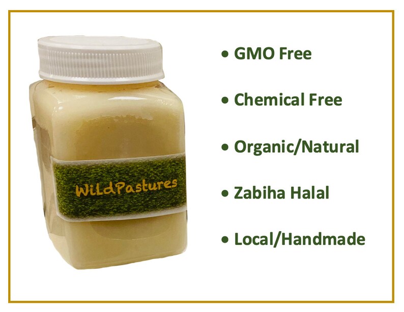 Halal Beef Tallow 100 Organic and Pasture Raised Etsy