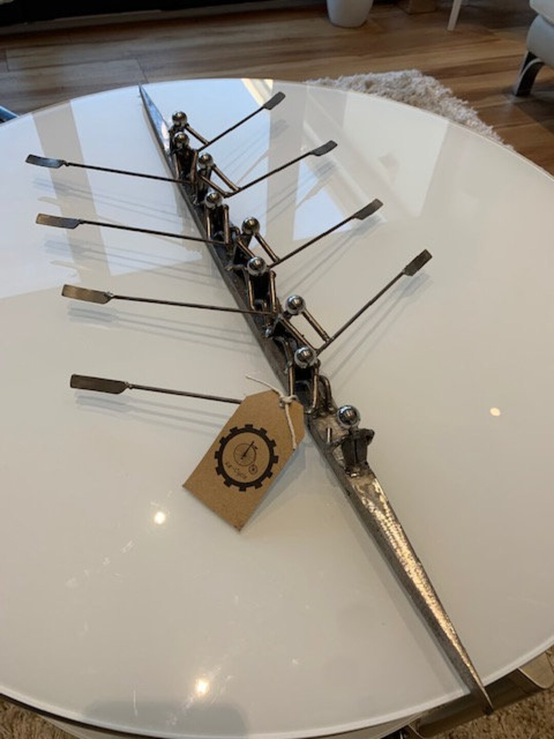 Rowing 8, Rowing, Sculls, Row, Unique, Rowing Gift, Metal Art, Present