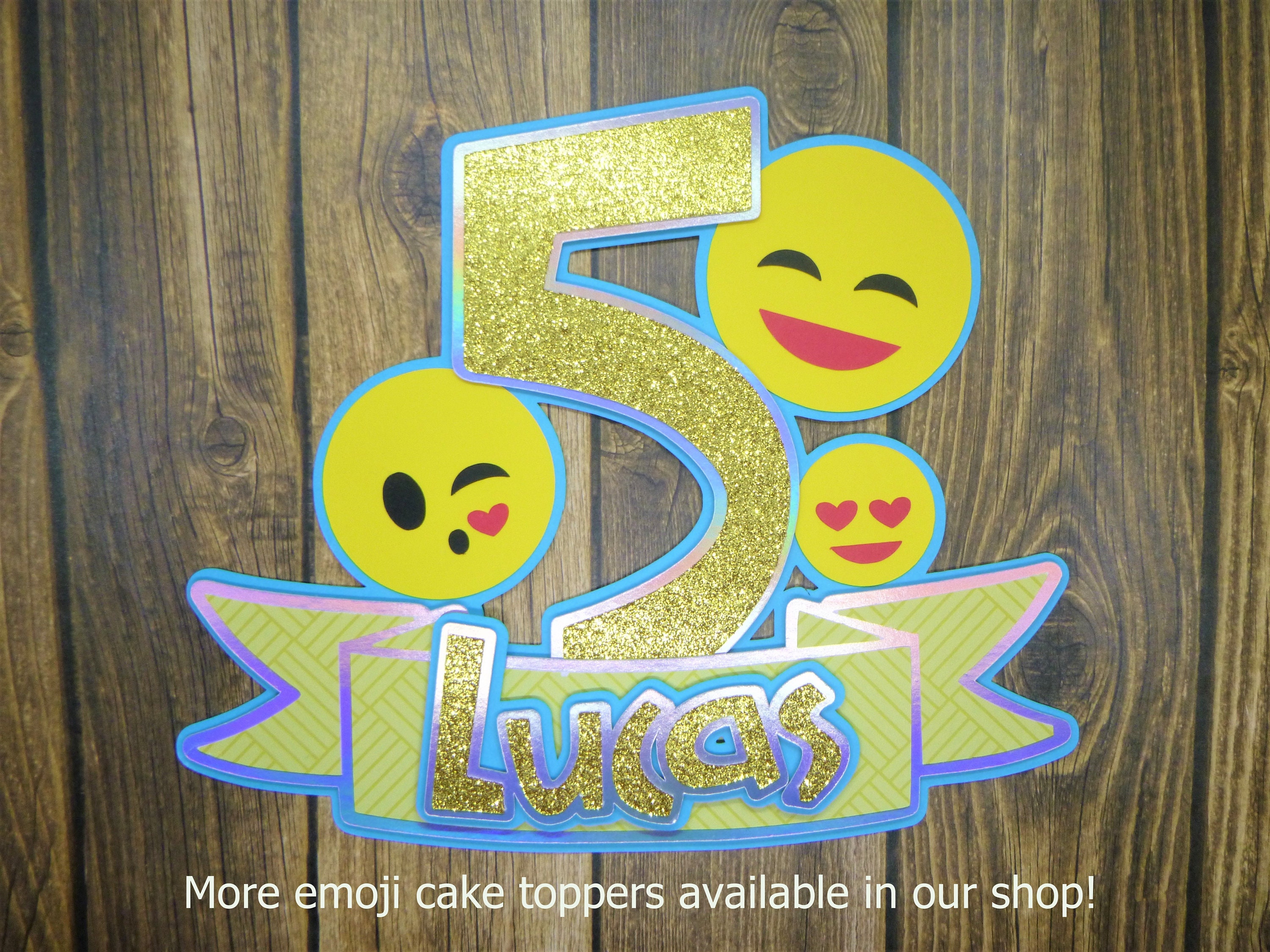 Emoji Cake Topper 284