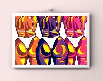 Nude Ladies Wall Art - Etsy