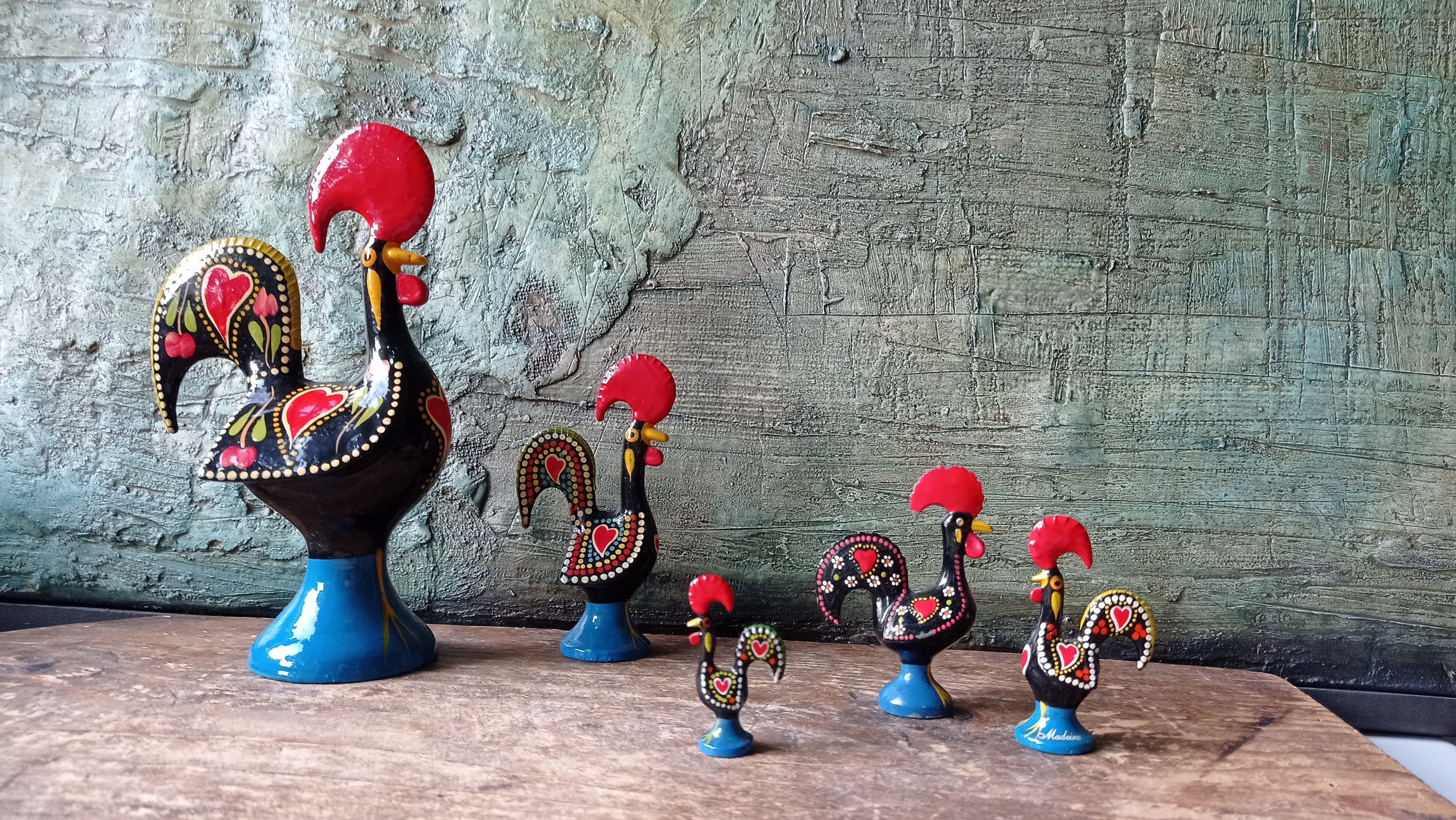 Portuguese Rooster Galo Barcelos Portuguese Good Luck Rooster Gift Souvenir Portugal Vintage Colorful Ceramic Rooster Metal Flok Ethno - Etsy Portuguese Rooster Galo Barcelos Portuguese Good Luck Rooster Gift Souvenir Portugal Vintage Colorful Ceramic Rooster Metal Flok Ethno - Etsy