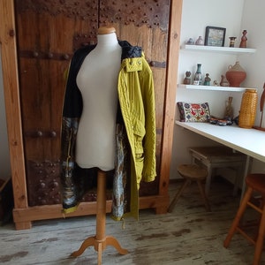 Lime green Head Anorak jacket Windbreaker 80s activewear Old school clothing over size hip hop Size XL shell bomber jacket unisex