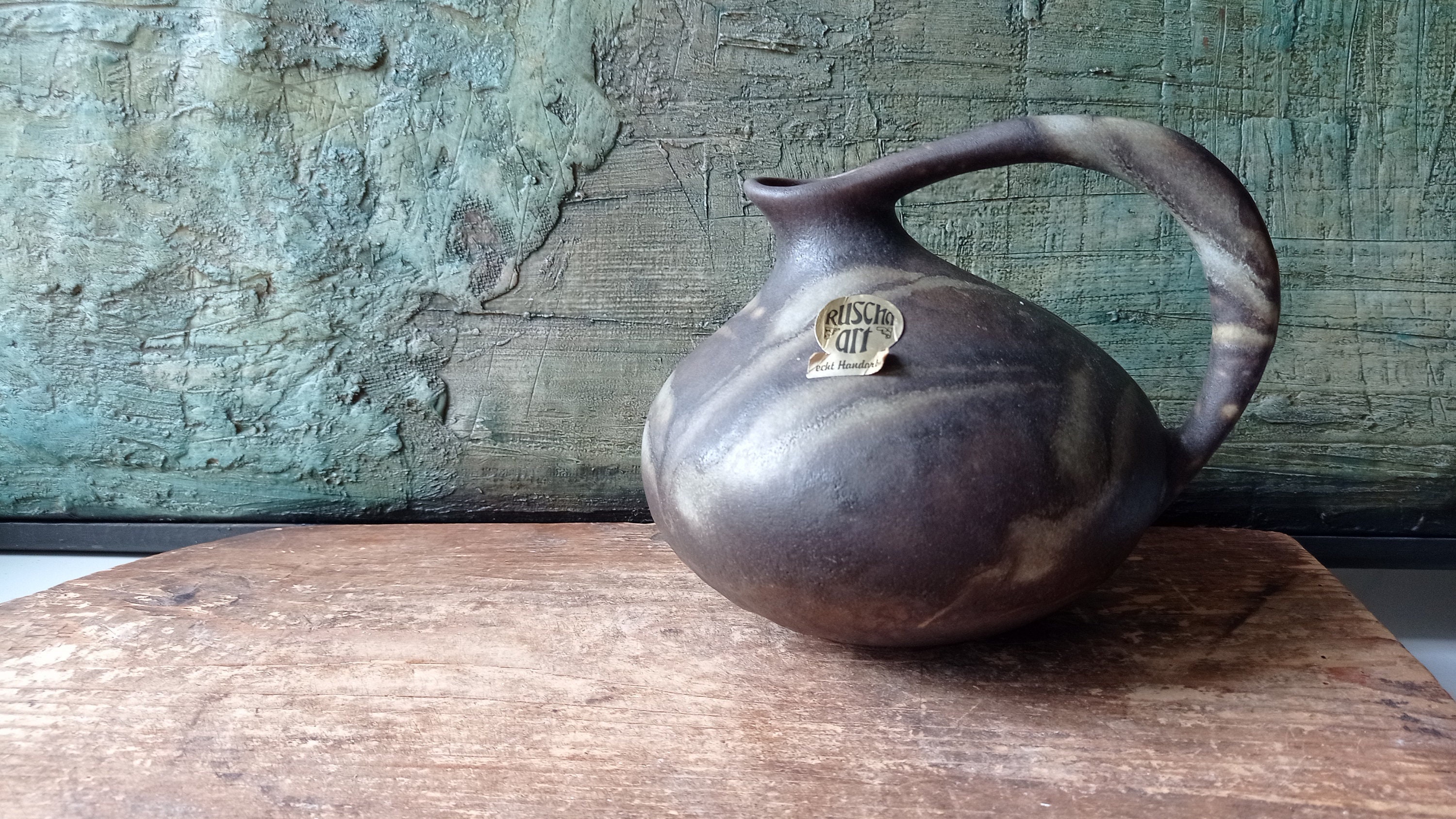 1960s Vintage Folk Art Pottery ウベダ IDEE 1960s Vintage Folk Art Pottery ウベダ IDEE 1960s Vintage