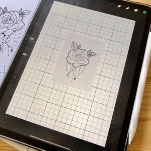 ruler tool on procreate ruler tool on procreate