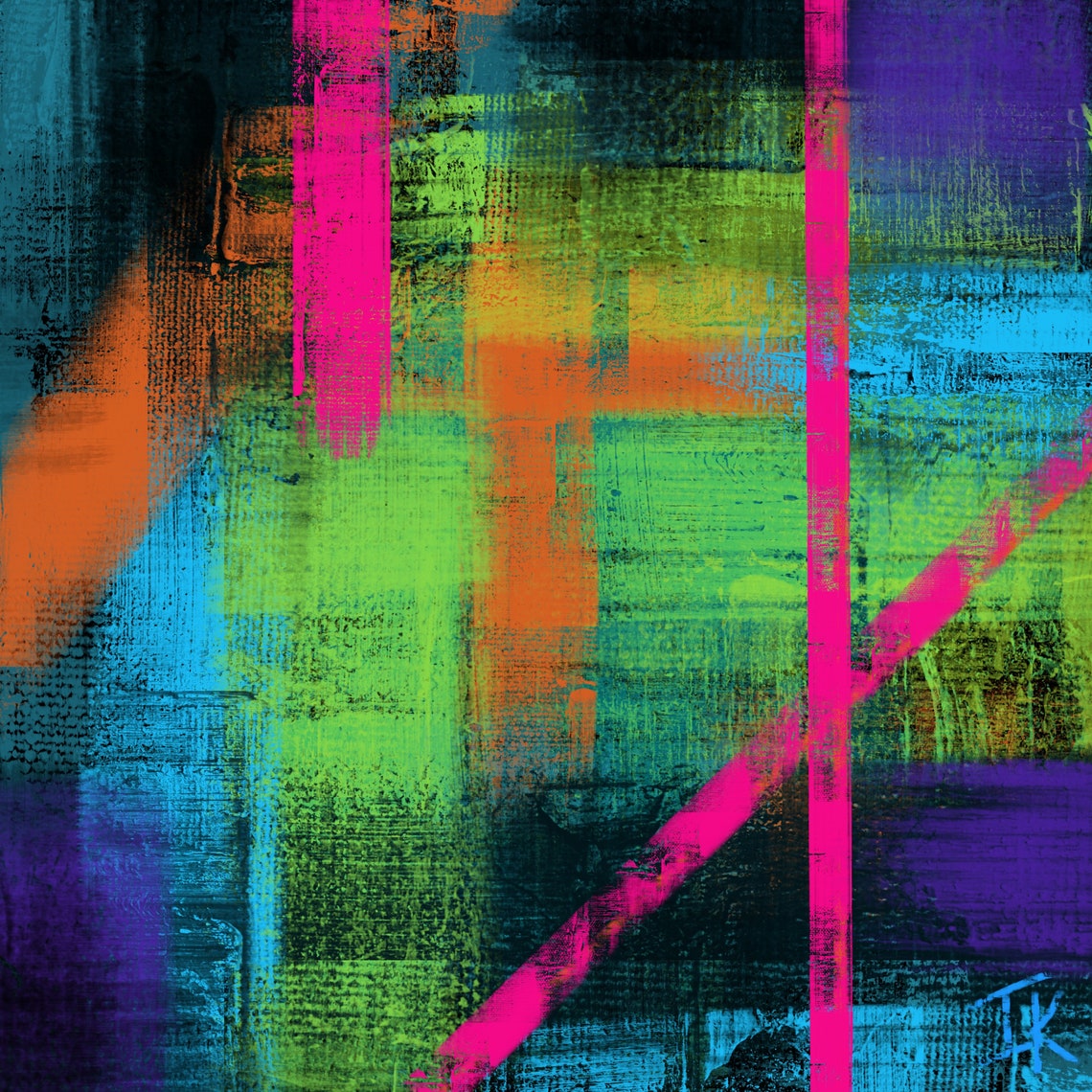 9 Procreate Abstract painting texture brushes Oil and Etsy