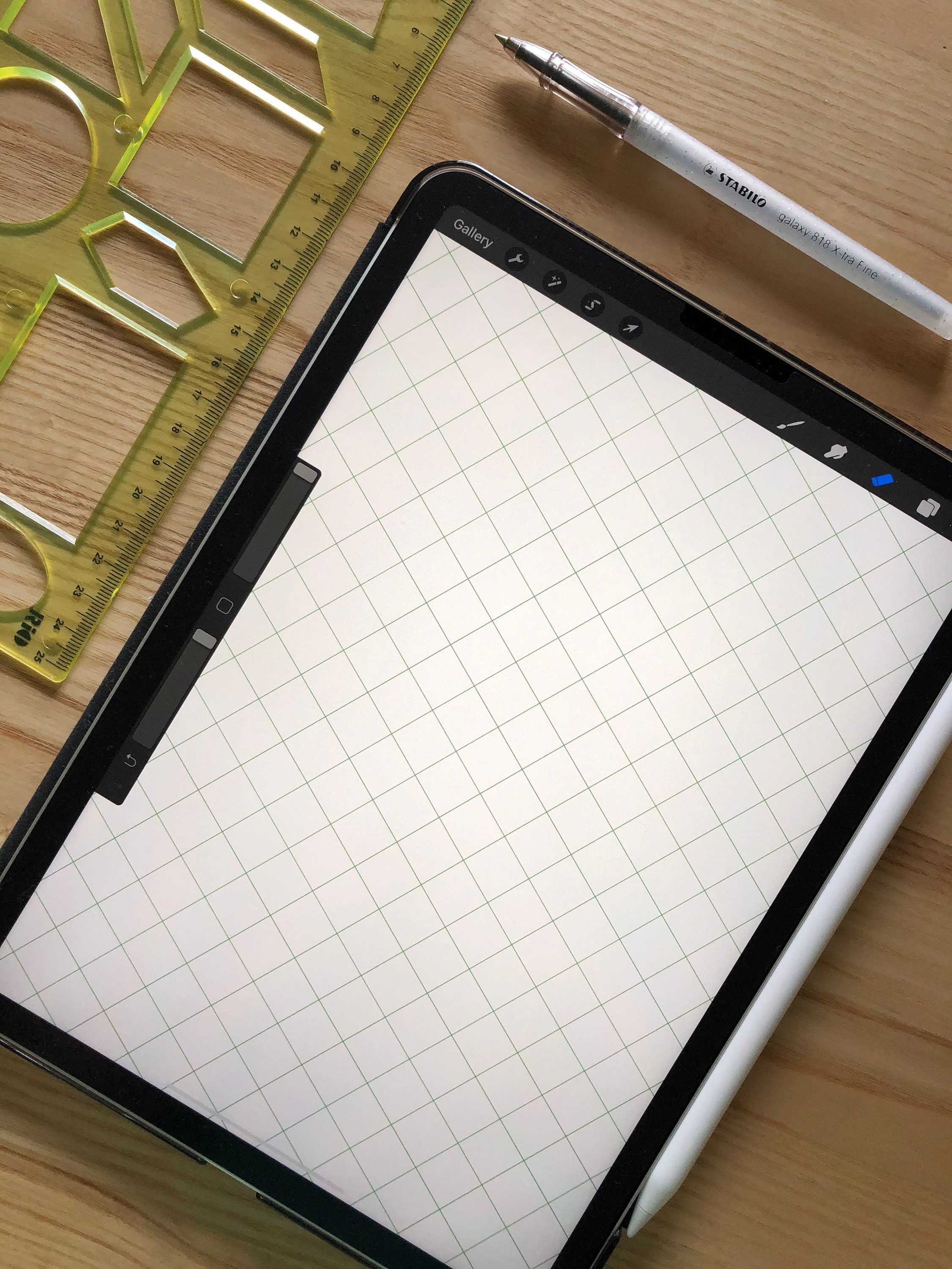 Procreate Grid Template Procreate Grid Template
