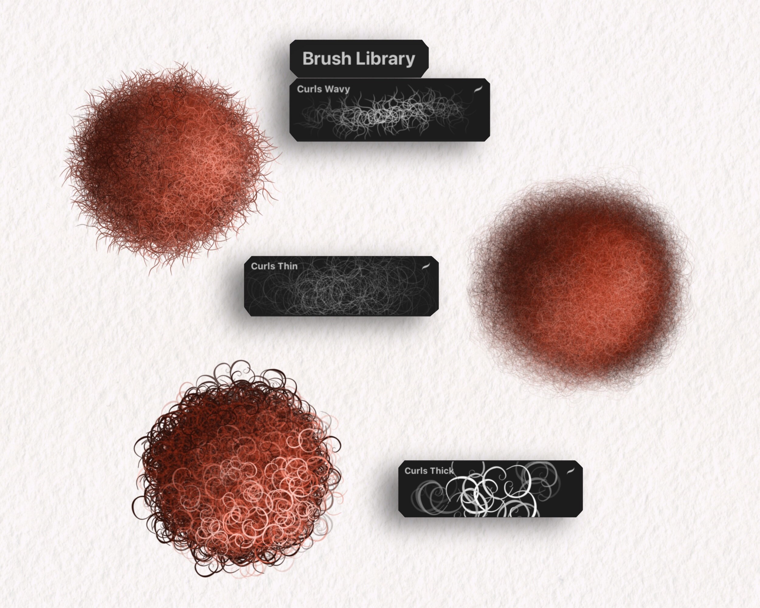 Animal Fur Brushes for Procreate Realistic Animal Hair and Etsy Australia