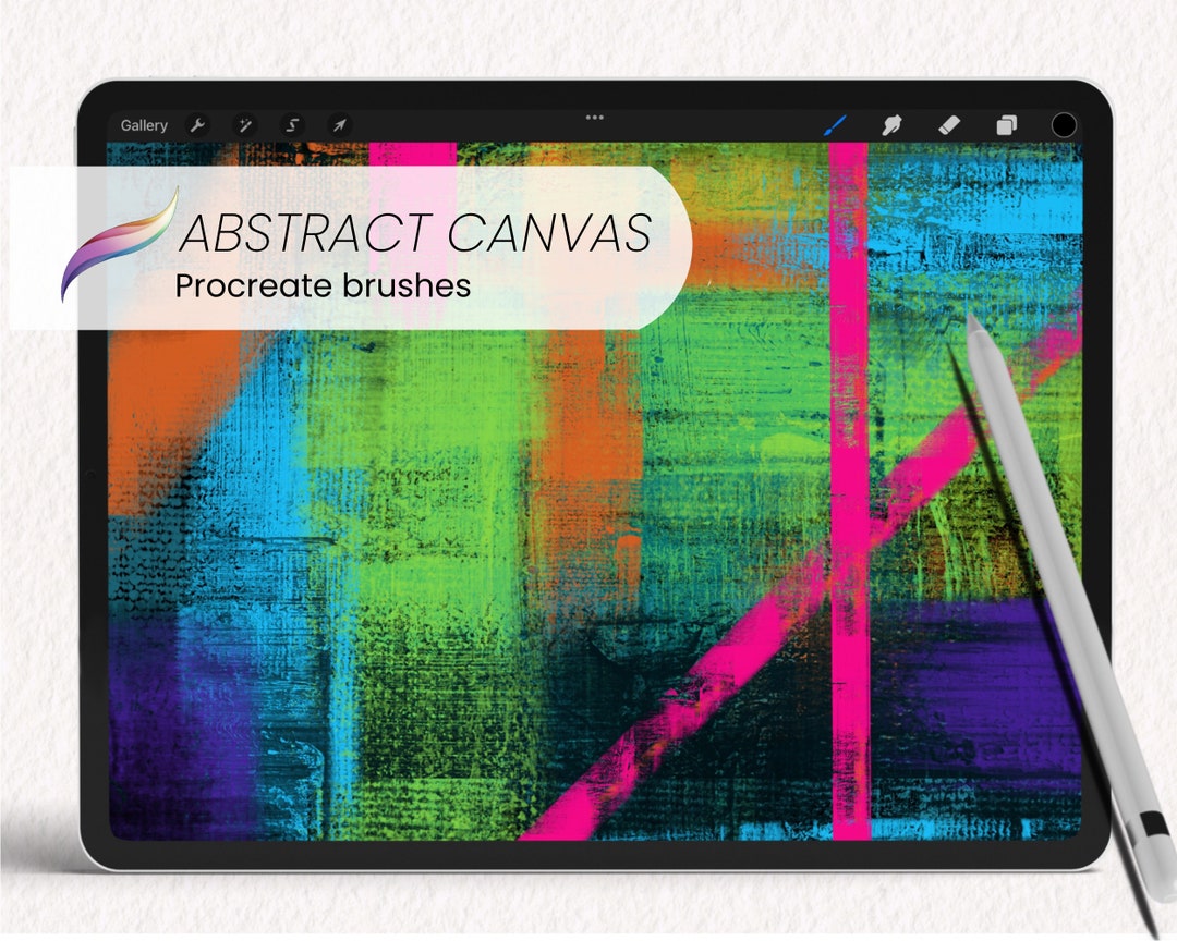 Buy Procreate Abstract Painting Texture Brushes Oil and Acrylic