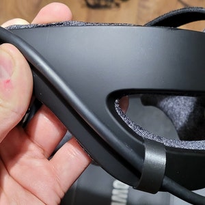 Valve Index-vervangende clip voor kabelbeheer (2 stuks) in matzwart