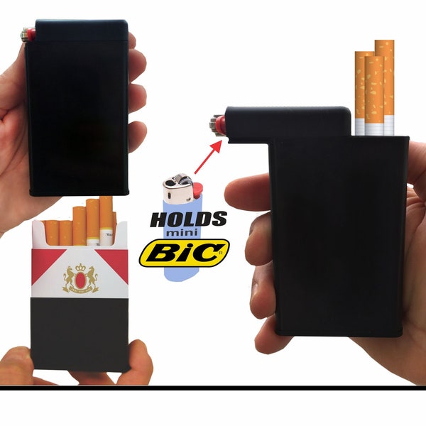 Cigarette Case Lighter Etsy