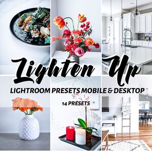 Lighten Up Lifestyle Mobile and Desktop for Selfies / Instagram Presets / Blogger Presets