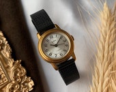 Vintage womens watch Zaria, Small gold ladies watch, Cocktail watch, Antique watches for women, Soviet watch, Gift for her, Retro
