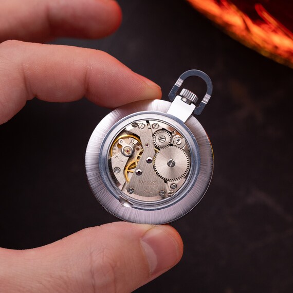 Vintage Soviet "Wostok" Pocket Watch for Collecti… - image 2