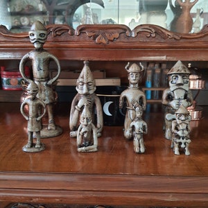 Nordic Gods Set, Allfather Idol, Scandinavian Paganism, Asatru Gods, Viking Gods, Tyr, Odin, Thor, Frey, Altar Statues, DDP image 4